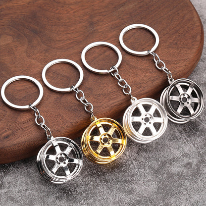 ALLOY WHEEL KEYCHAIN